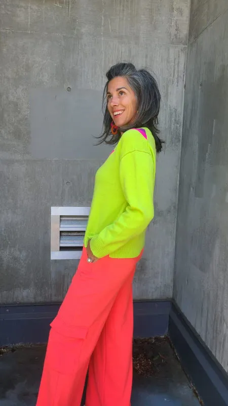 86659 Lt Green Lilac Pullover