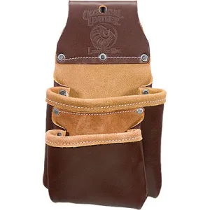 8" Compact Leather Utility Bag 6104
