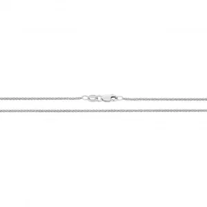9CT White Gold Spiga Chain CH429W