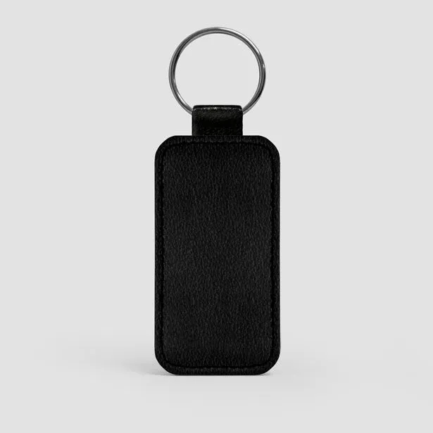 9W - Leather Keychain