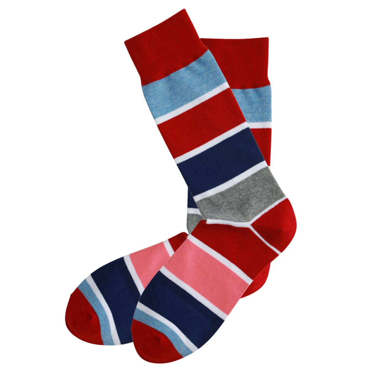 AAS Cotton Dress Colorful Fashion Design Crew Socks