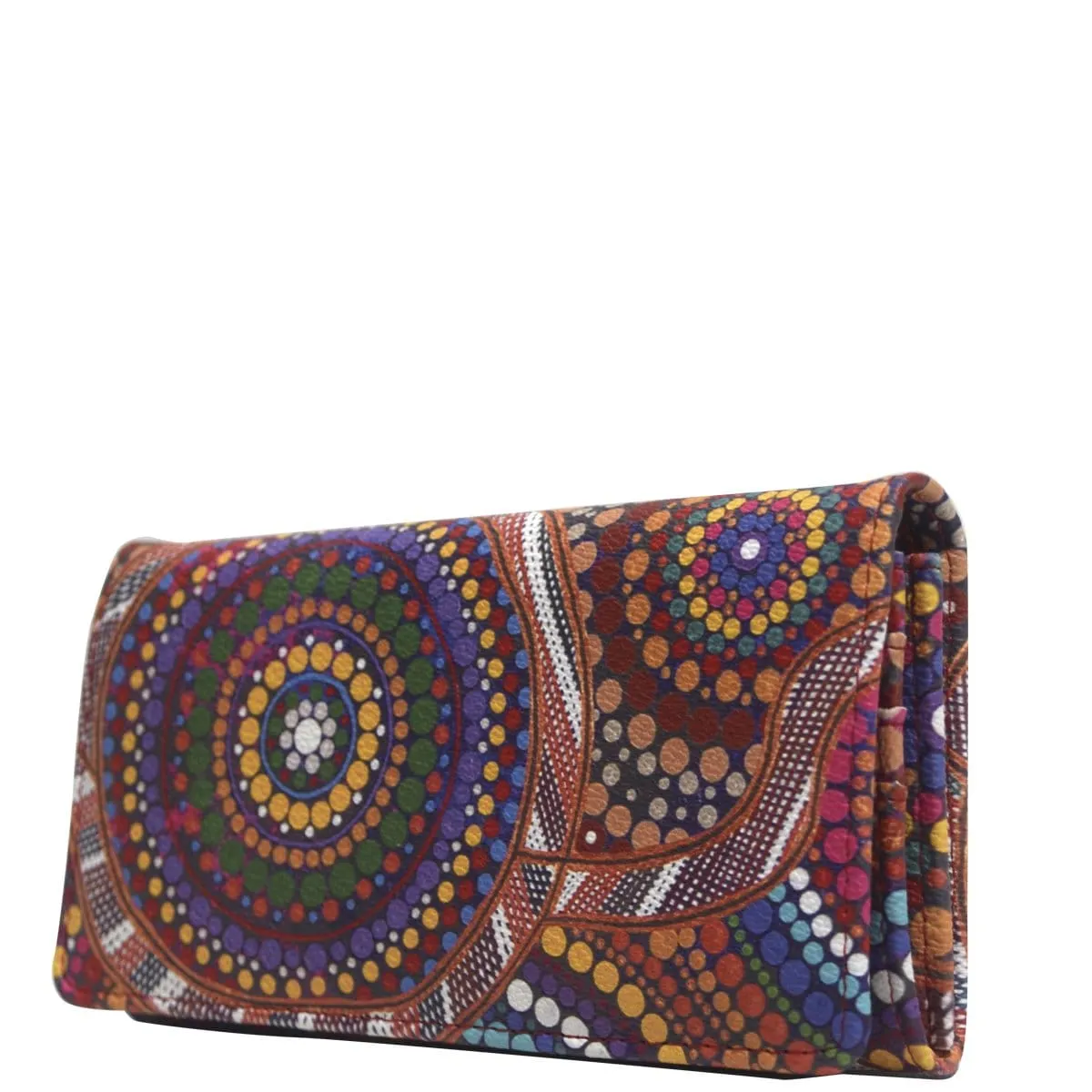Aboriginal Art Wider Willow Wallet Community Unity