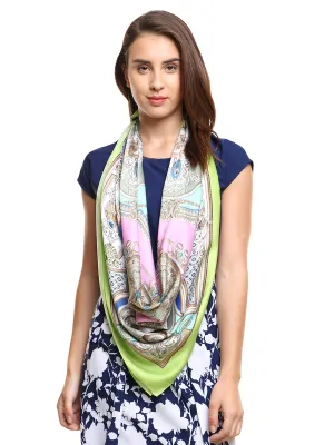 Abstract Designed Printed Scarf
