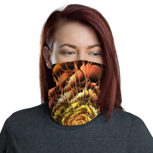 Abstract Flower 01 Neck Gaiter
