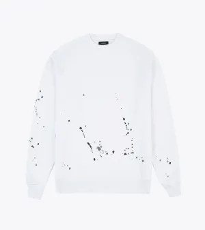 Abstract Lowgo Crew Sweat White Multi