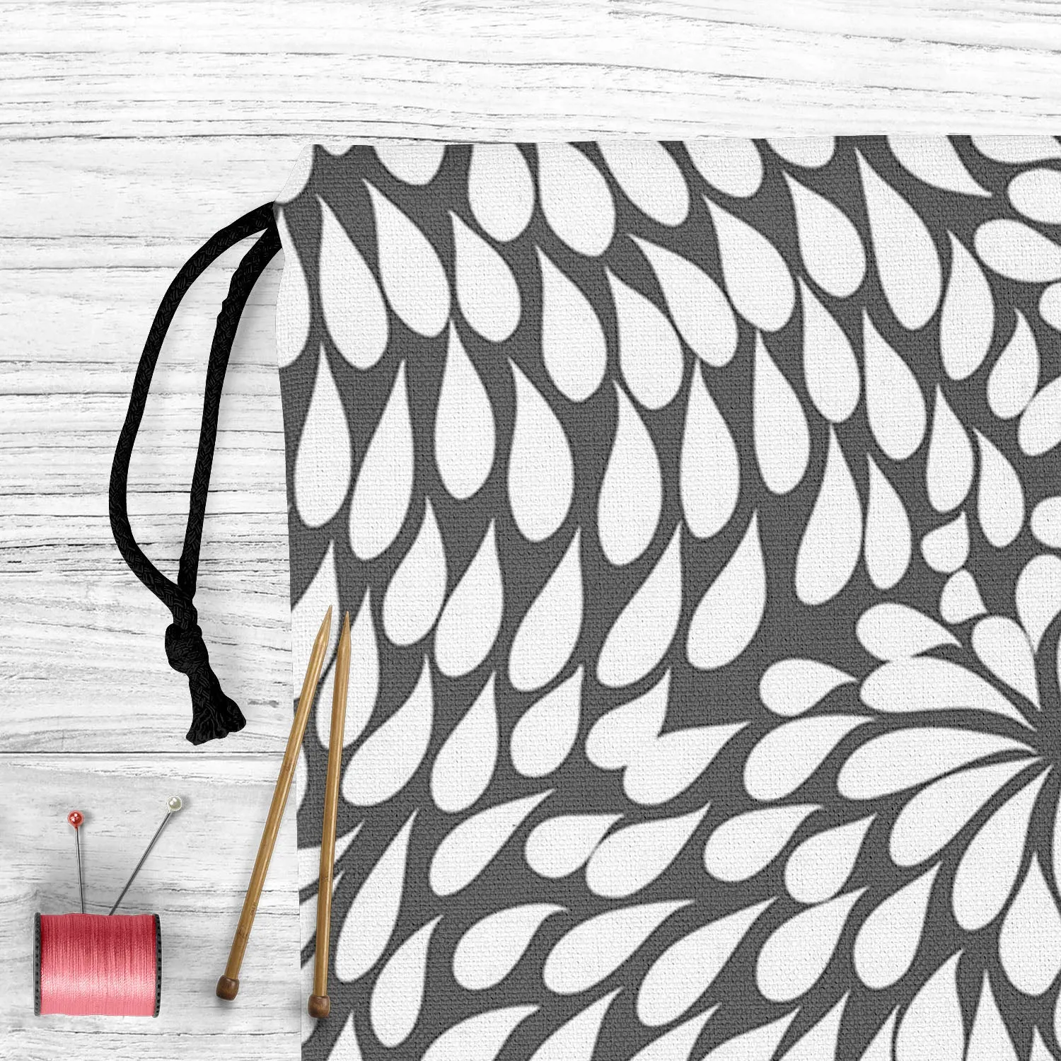 Abstract Pattern D3 Reusable Sack Bag | Bag for Gym, Storage, Vegetable & Travel