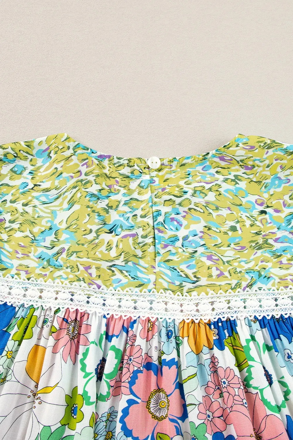 Adeline Floral Puff Sleeve Blouse