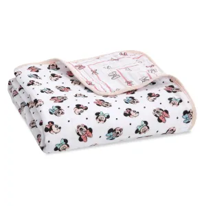 aden   anais Muslin Blanket Disney Minnie Rainbows