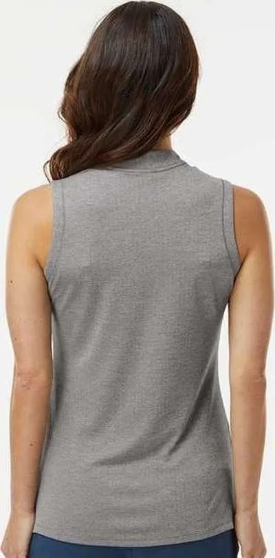 Adidas A1001 Women's Ultimate365 Textured Sleeveless Shirt - Charcoal