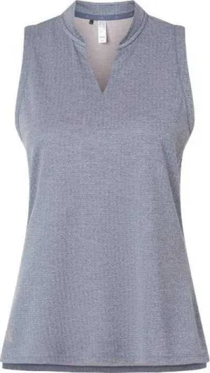 Adidas A1001 Women's Ultimate365 Textured Sleeveless Shirt - Preloved Ink