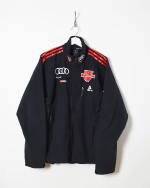 Adidas Audi Wurth Rally Racing Fleece Lined Windbreaker Jacket - Large