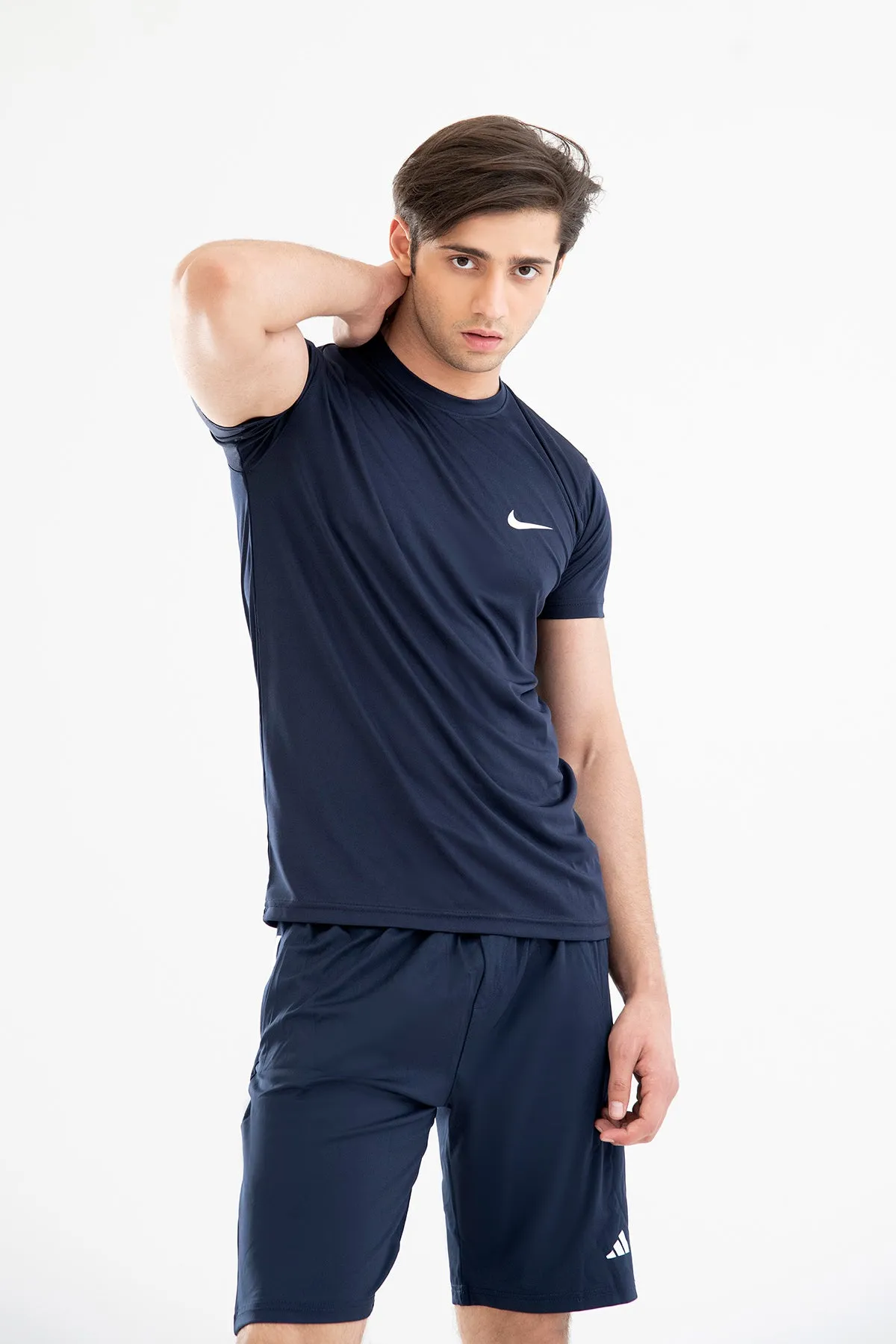 Adidas Blue Dry-Fit shorts
