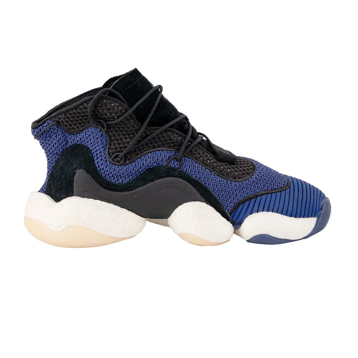 Adidas Crazy Byw Lifestyle Sport Shoes Fabric Blue Colour For Men