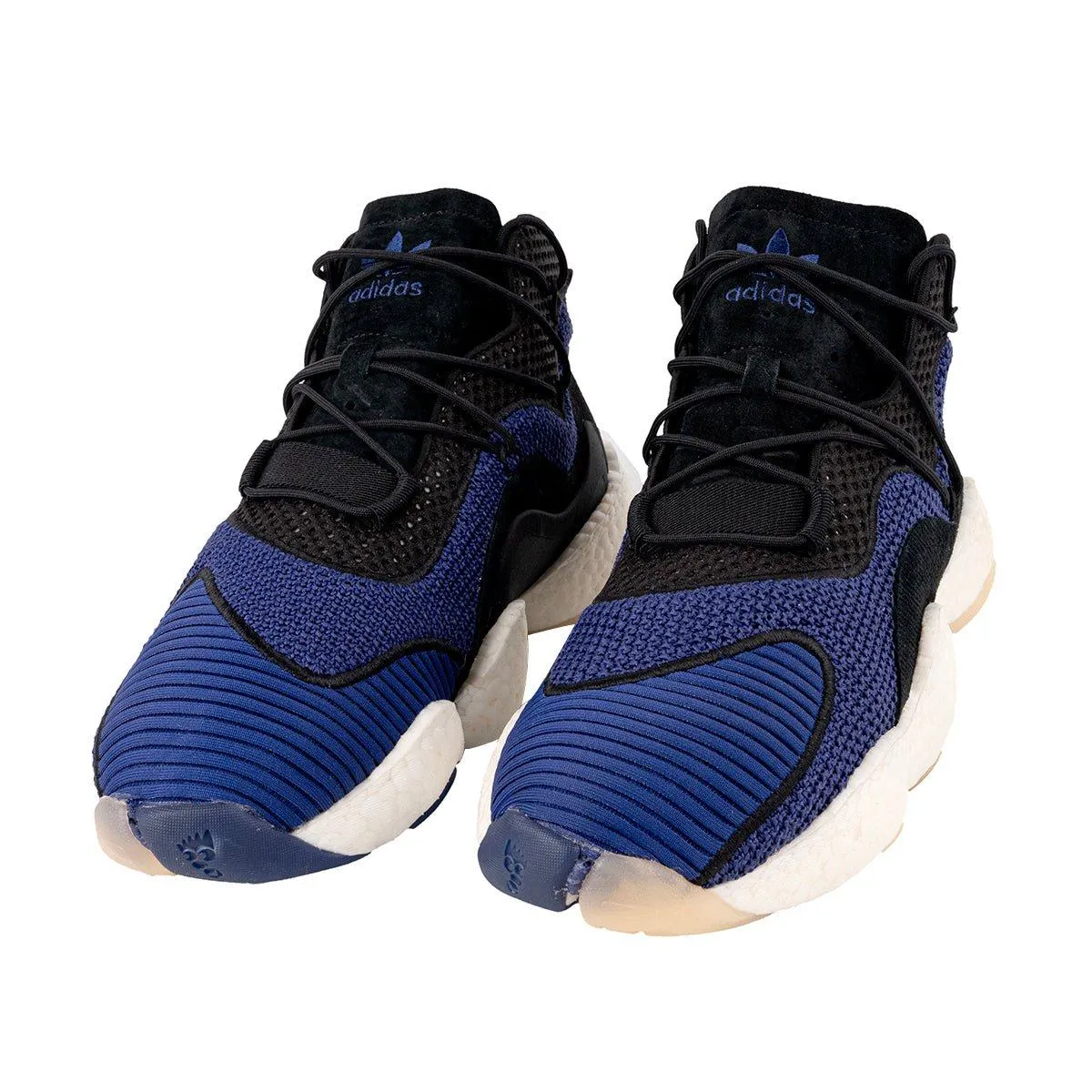 Adidas Crazy Byw Lifestyle Sport Shoes Fabric Blue Colour For Men