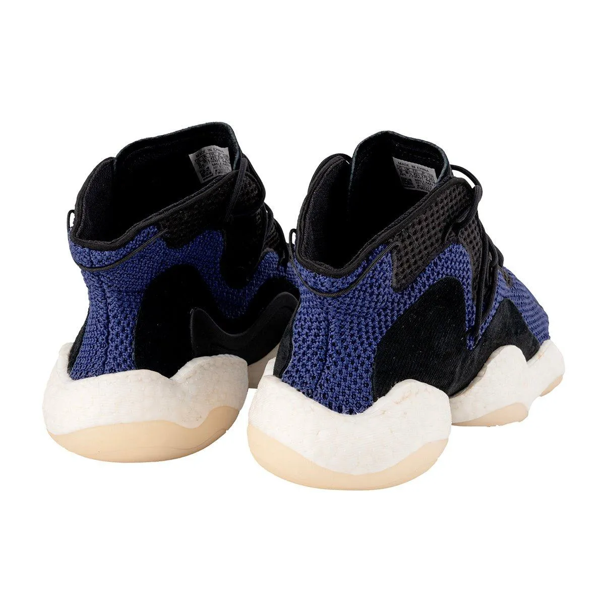 Adidas Crazy Byw Lifestyle Sport Shoes Fabric Blue Colour For Men