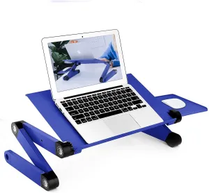 Adjustable Standing Lap Desk with Mouse Pad