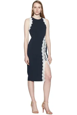 Adria Laced Up Pencil Dress