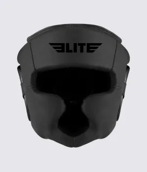 Adults' Essential Black/Black Brazilian Jiu Jitsu BJJ Headgear