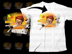 Adventure with Mr. Peabody and Sherman Png Digital Download