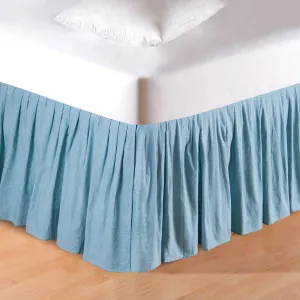 Aegean Grid Bed Skirt