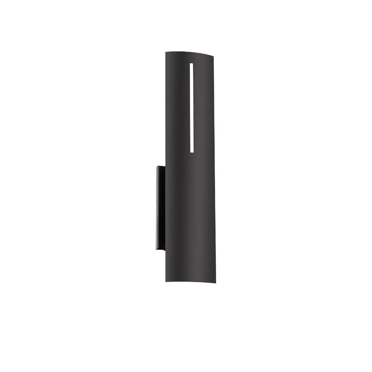 Aegis 20 In. LED Outdoor Wall Sconce 4000K Black Finish
