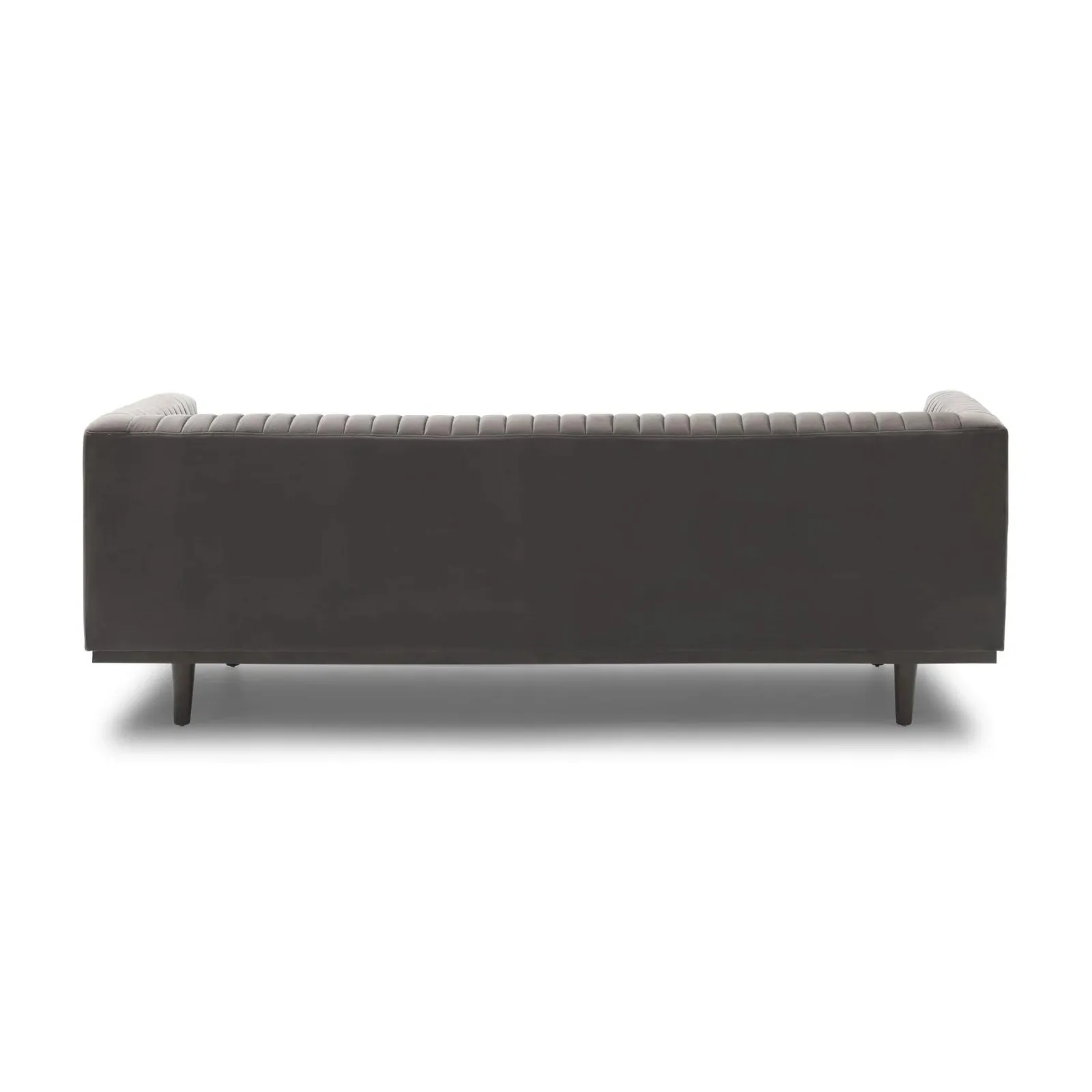 Agnes 82" Sofa - Grey Velvet