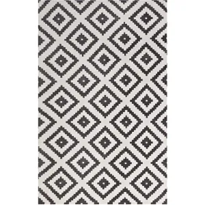 Aidan Area Rug Charcoal/Ivory