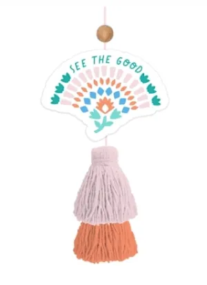 Air Freshener With Hanging Tassel