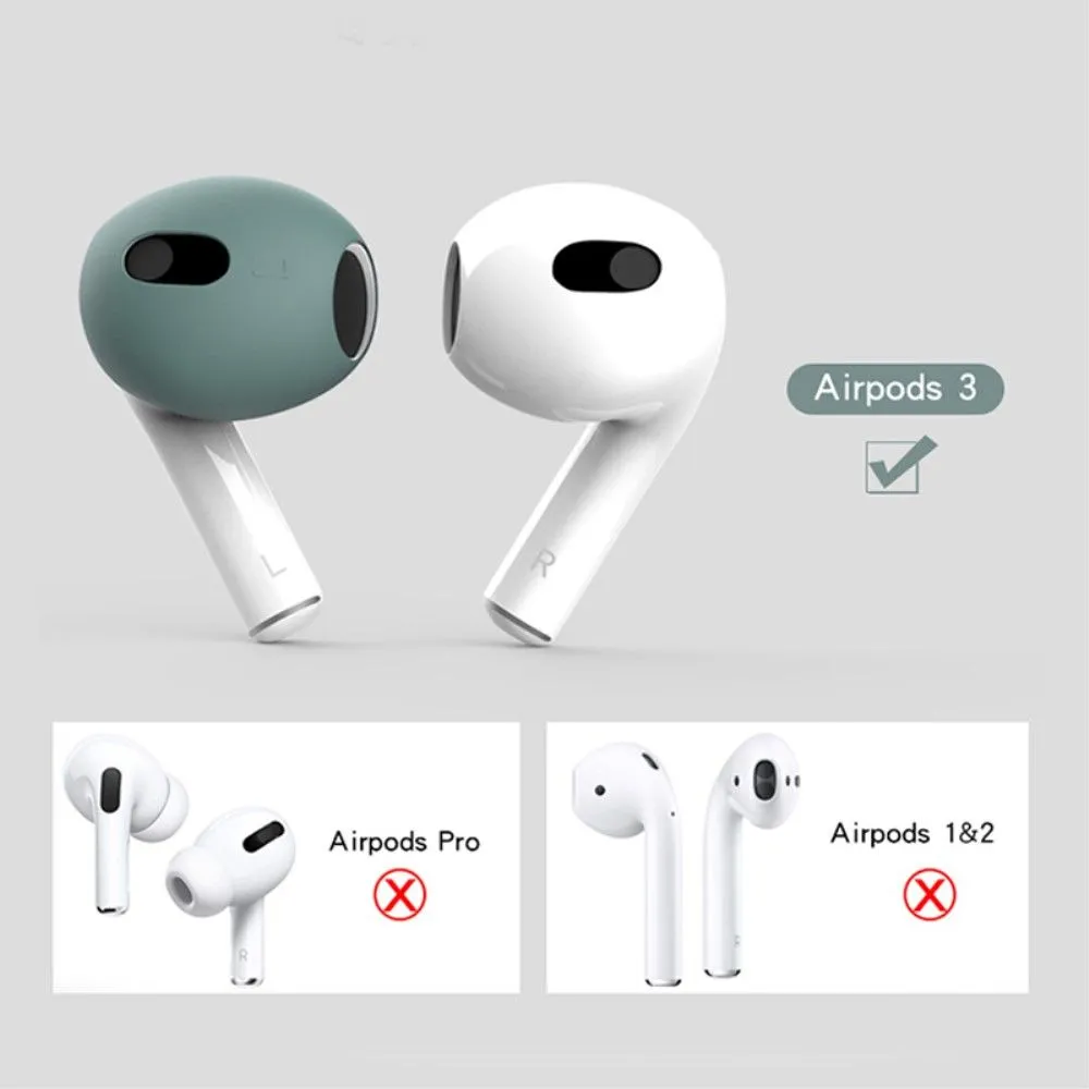 AirPods 3 silicone case with ear caps - Pink
