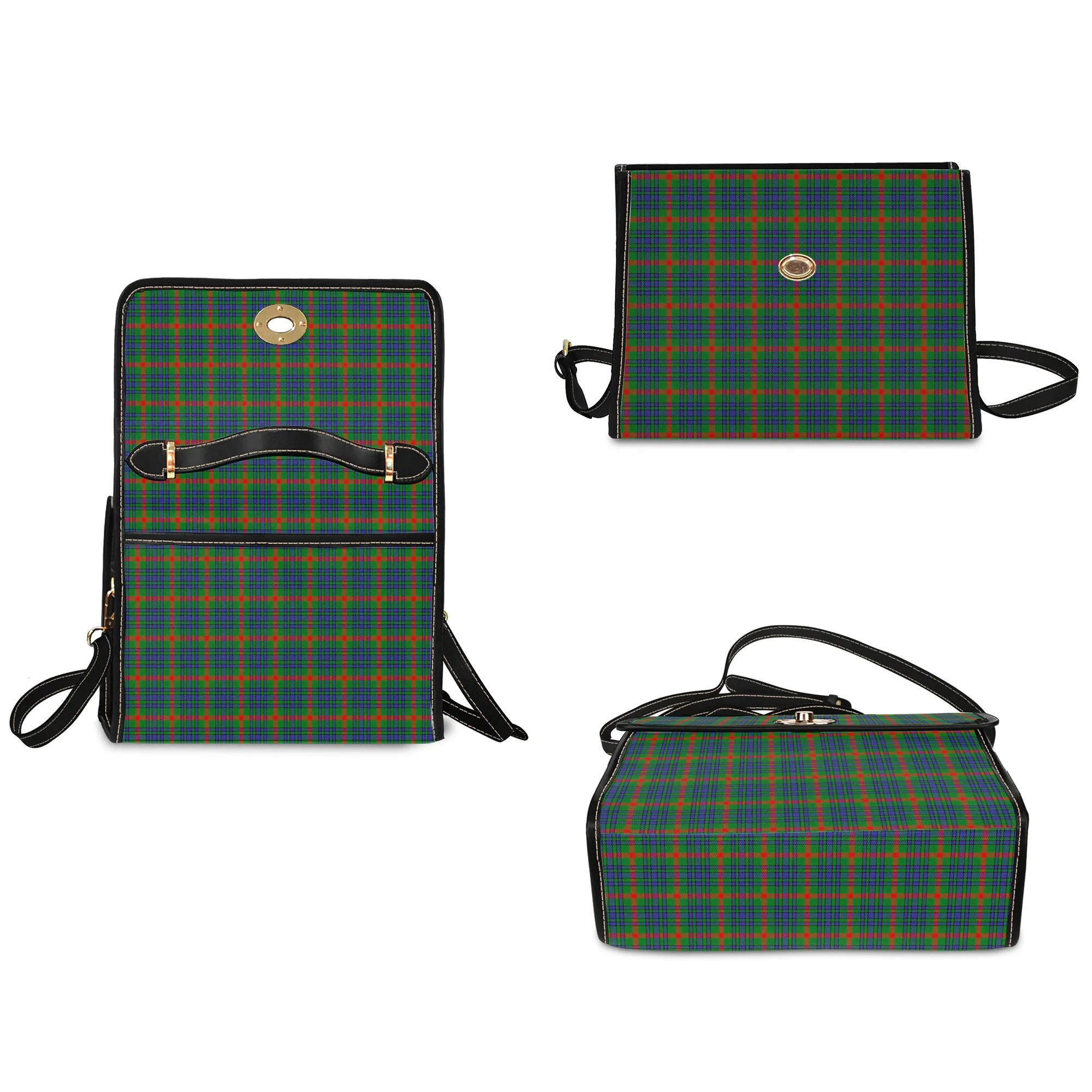 Aiton Tartan Waterproof Canvas Bag