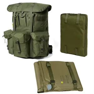 Akmax Alice Large  Pack System with Alloy Frame and Embedded Air Self-Inflating Camp Mat