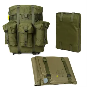 Akmax Alice Medium  Pack System with Alloy Frame and Embedded Air Self-Inflating Camp Mat