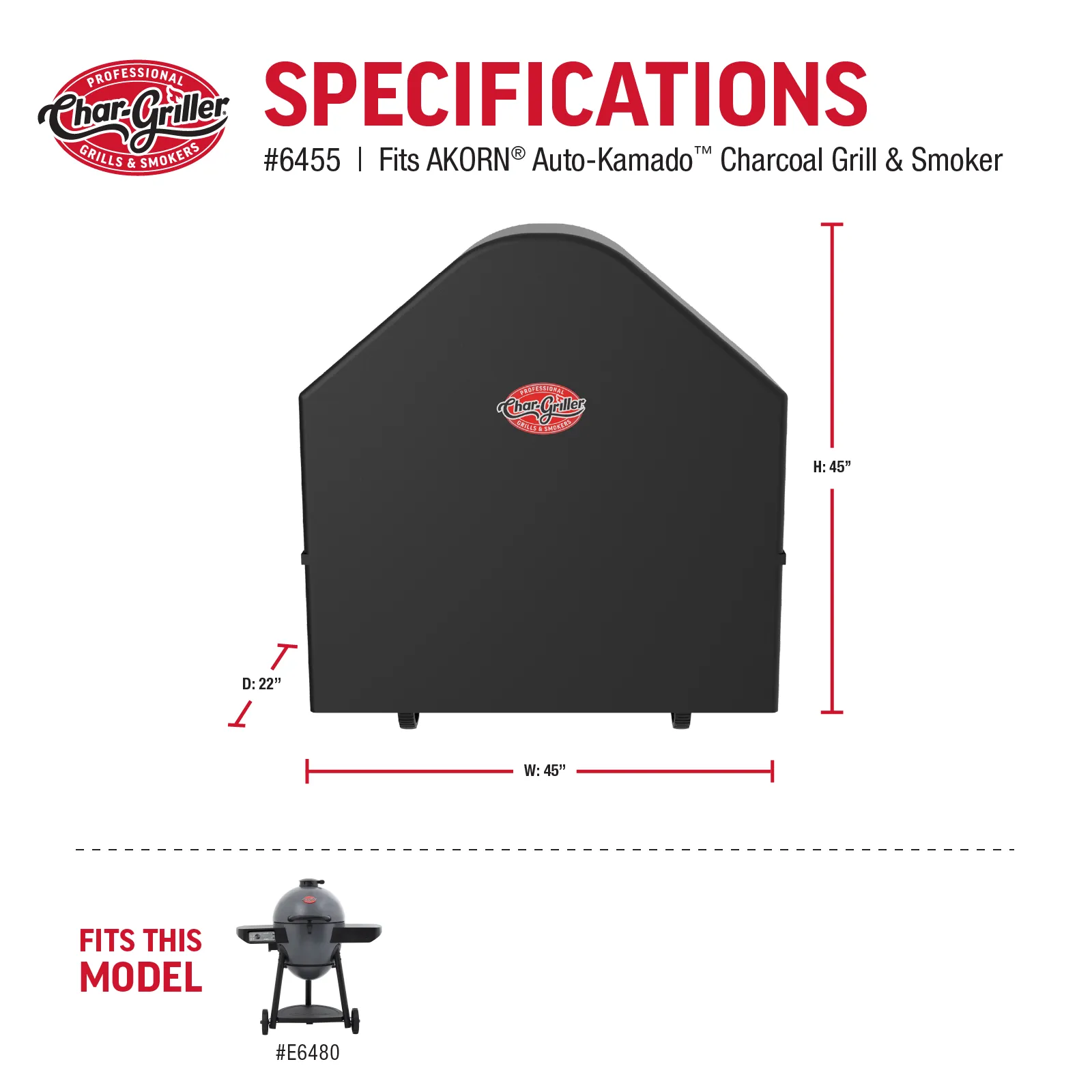 AKORN® Auto-Kamado™ Cover