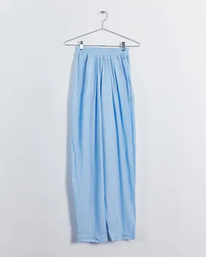 Albus Lumen 'solo' relaxed beach pants, blue, 10
