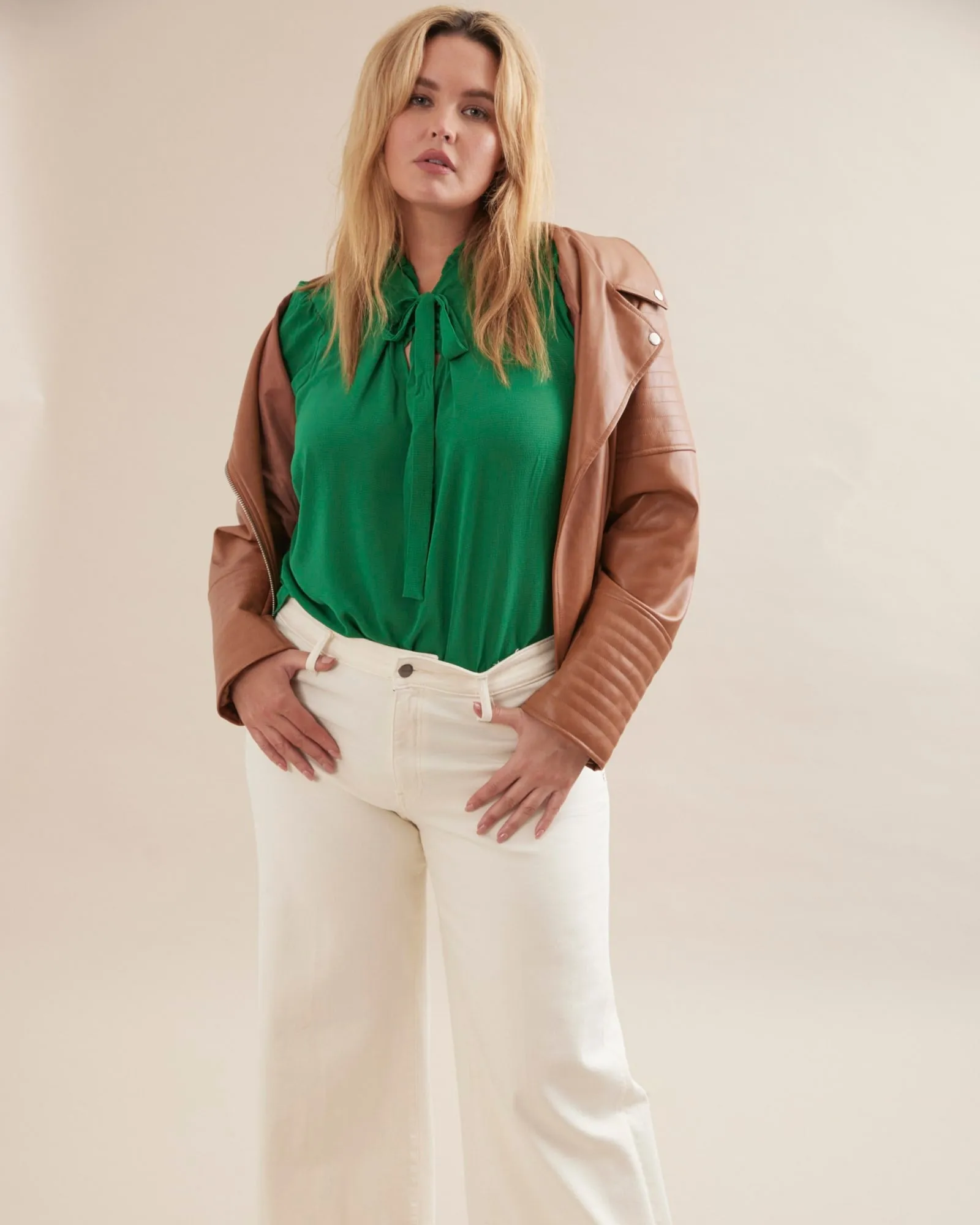 Alexis Moto Jacket | Brown