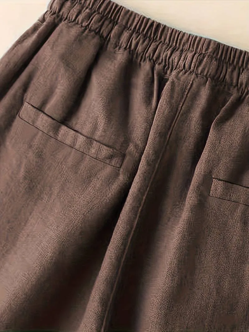 Alicia - Drawstring Wide Leg Pants