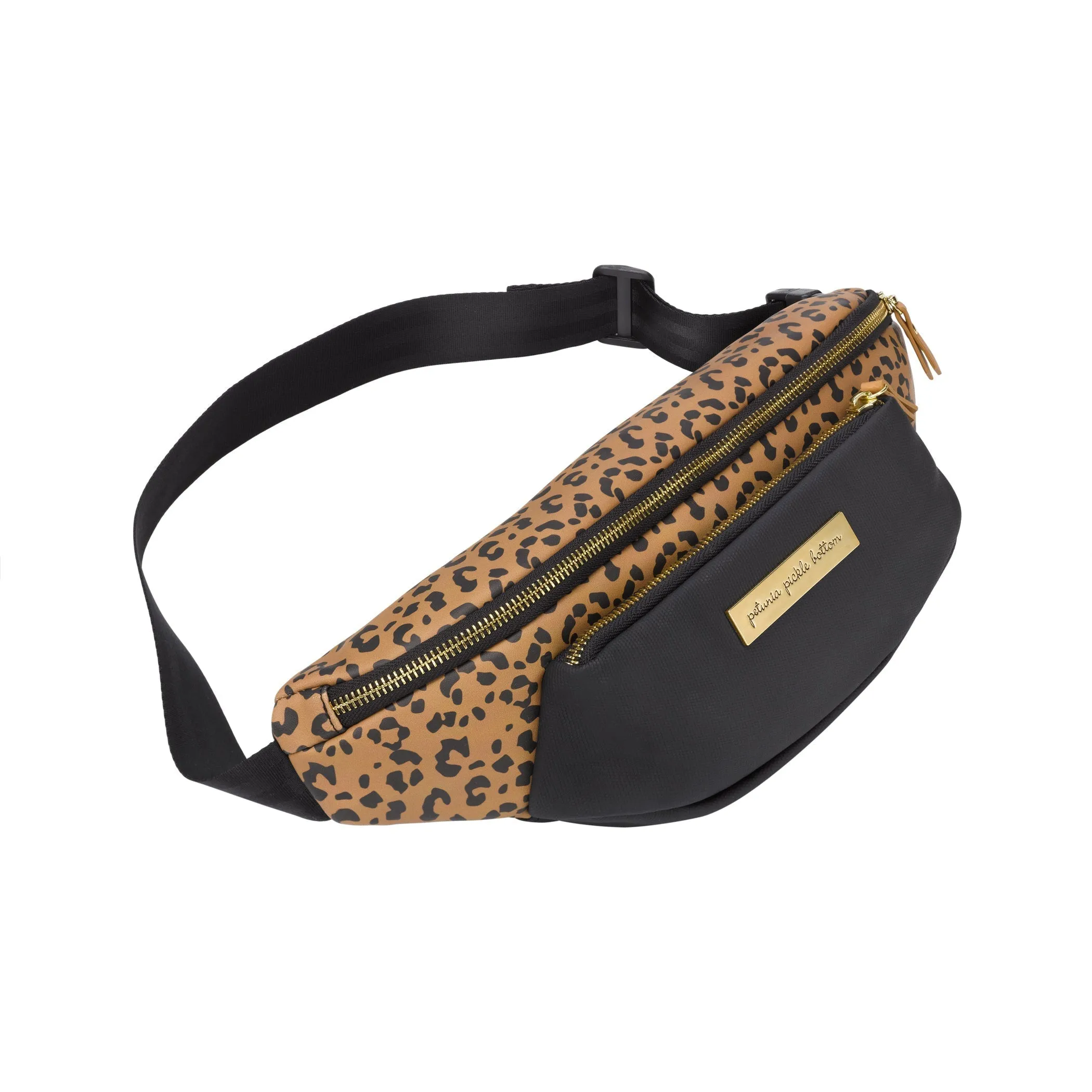 All-Around Belt Bag in Leopard Leatherette