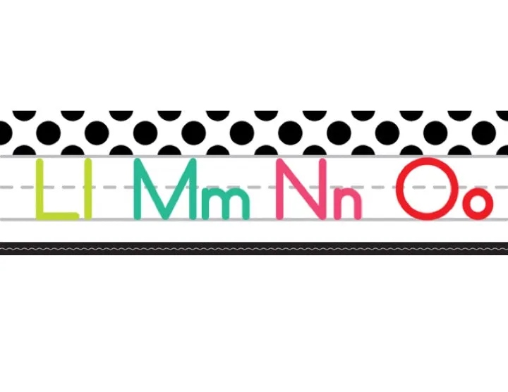 Alphabet Line Manuscript (White) | Black, White and Stylish Brights  | UPRINT | Schoolgirl Style