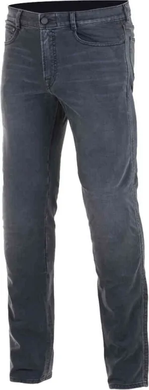 Alpinestars V2 Plus Copper Motorcycle Jeans, Distressed Black Repaint