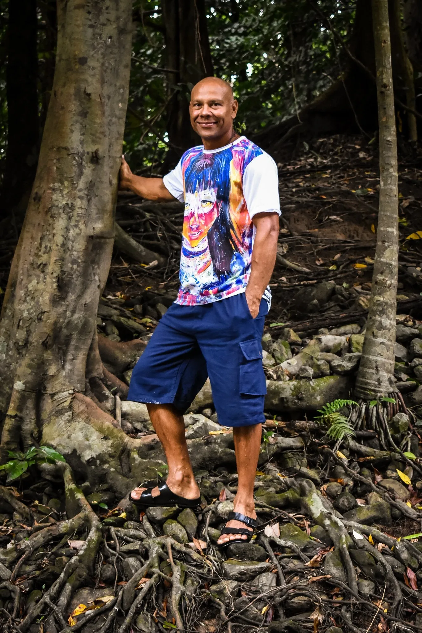 Alternate T Shirt - Tribal White