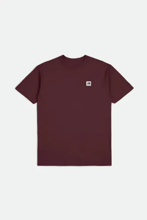 Alton S/S Standard Tee - Mahogany