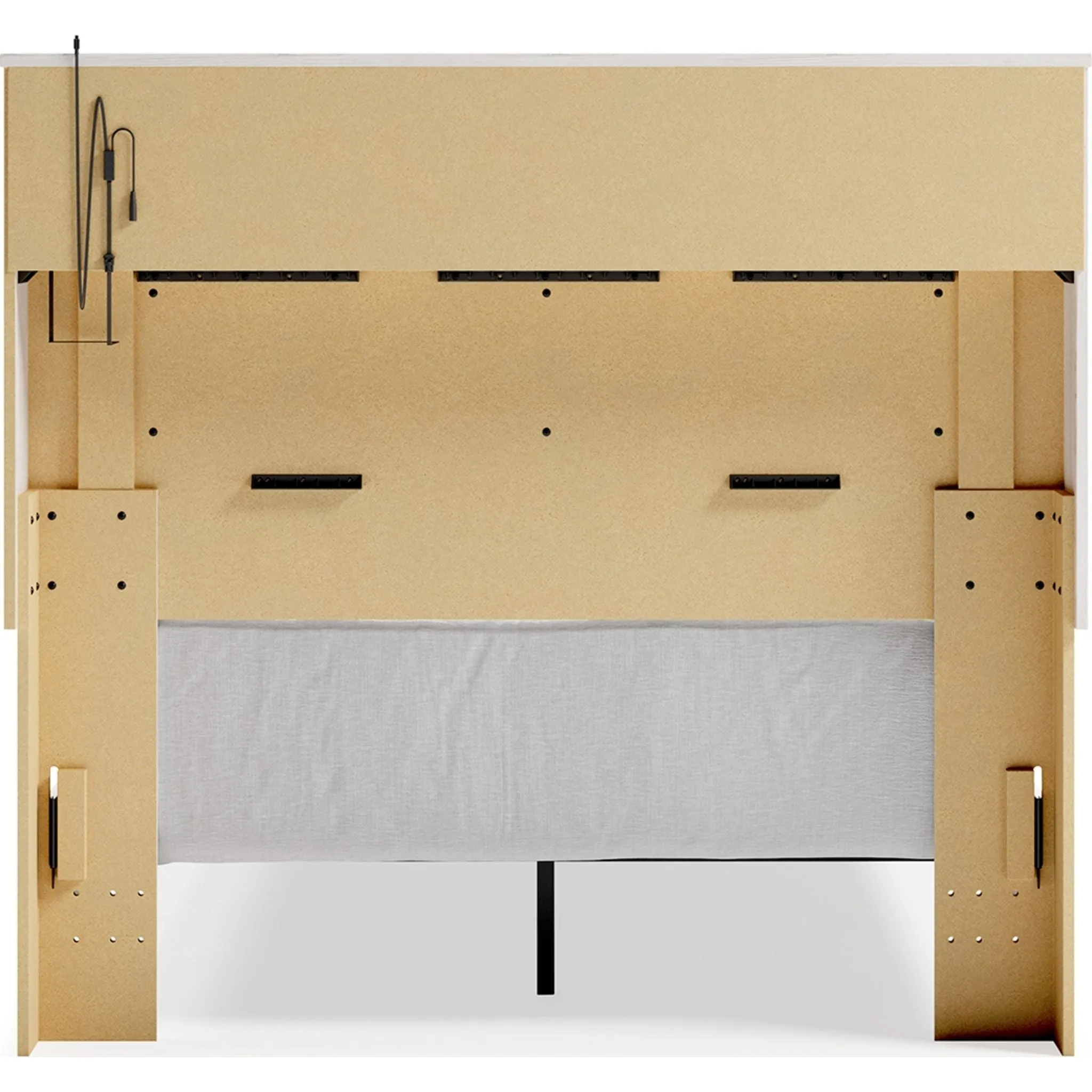 Altyra Full Bookcase Bed - White