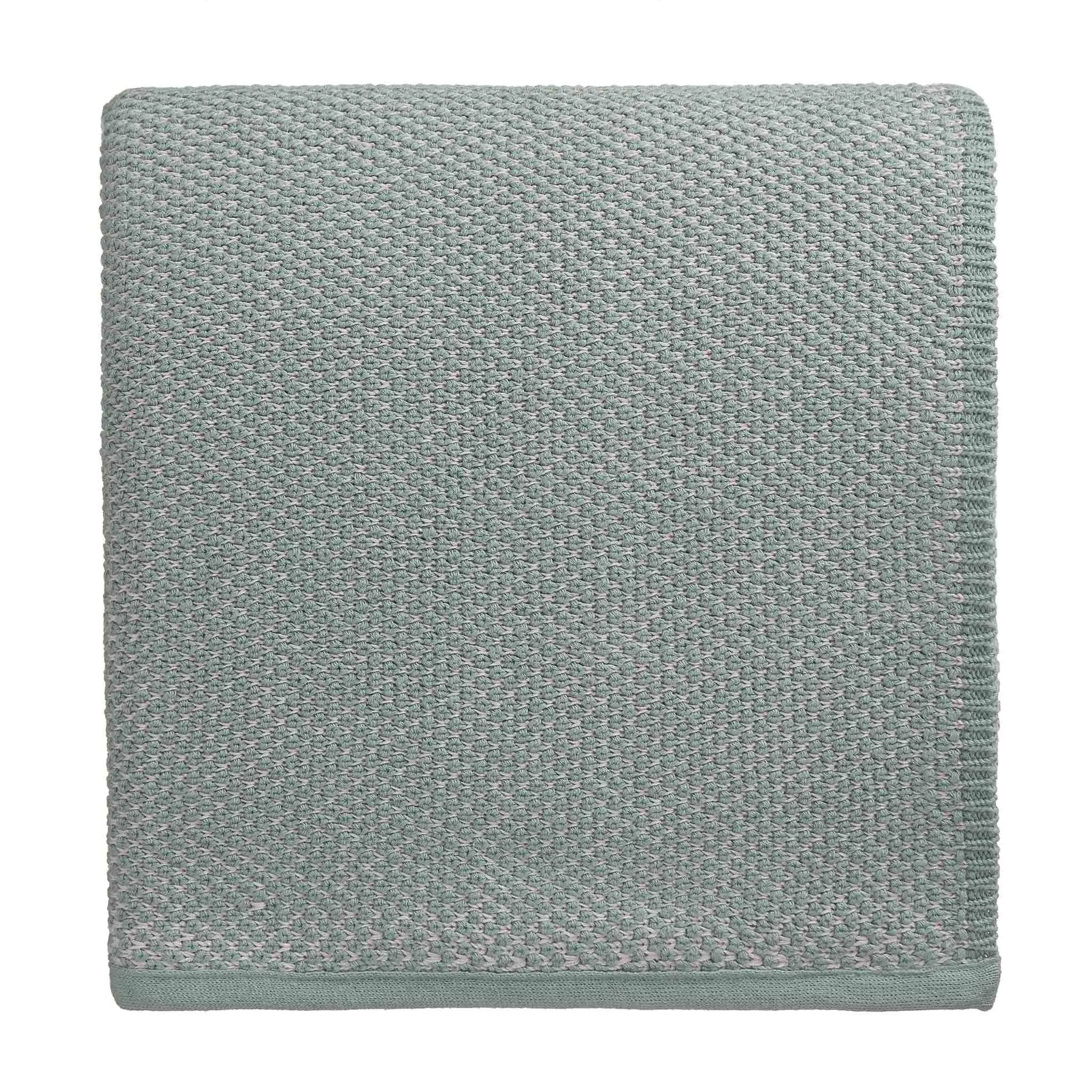 Alvor Blanket [Green grey/Silver grey]