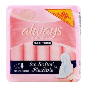 Always Cotton Soft Maxi Thick Extra Long x7