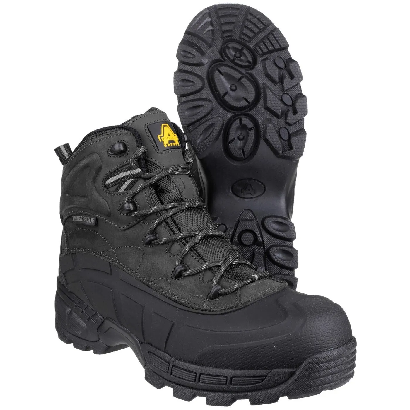 Amblers Safety FS430 Orca Hybrid Waterproof Non-Metal Safety Boot SBH Black