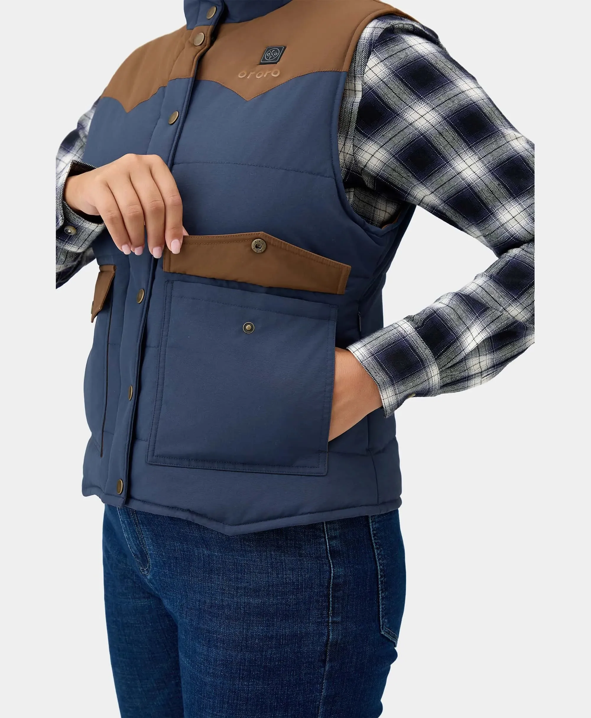 Amelia Women's Western Heated Vest