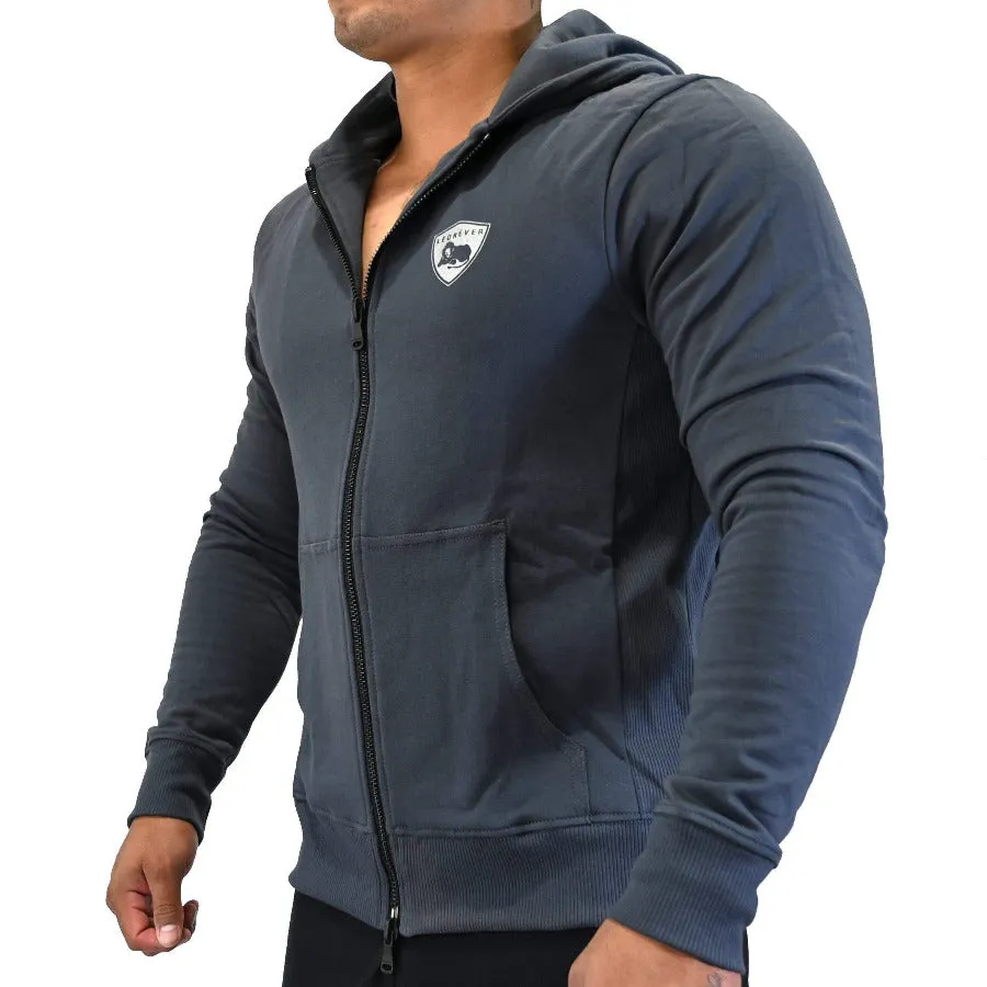 American Cotton Fleece Hooded Jacket