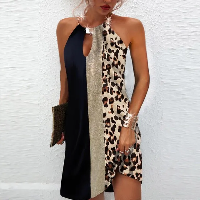 Amy Fashion - Elegant Backless Sleeveless Dress
