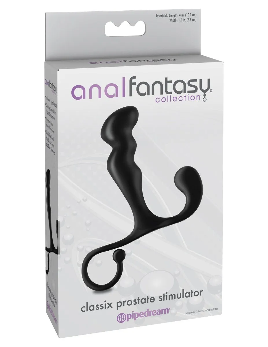 Anal Fantasy Collection Classix Prostate  Stimulator - Black