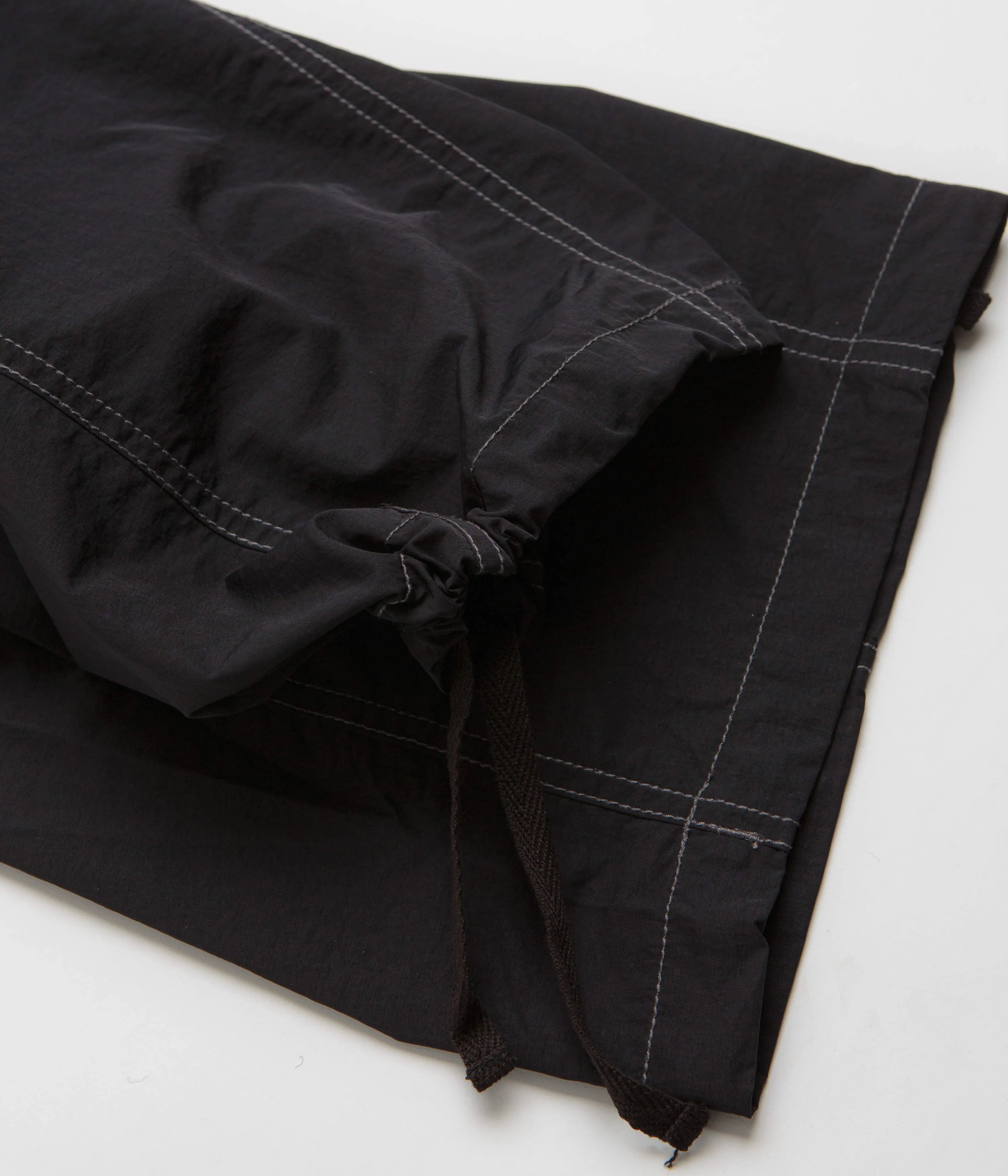 and wander Crinkled Nylon Pants - Black
